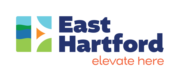 Town of East Hartford — elevate here logo